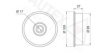 FORD 3804188 Tensioner Pulley, v-ribbed belt